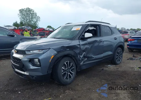2022 Chevrolet Trailblazer Fwd Activ из США, поврежденный, VIN KL79MVSL5NB073468